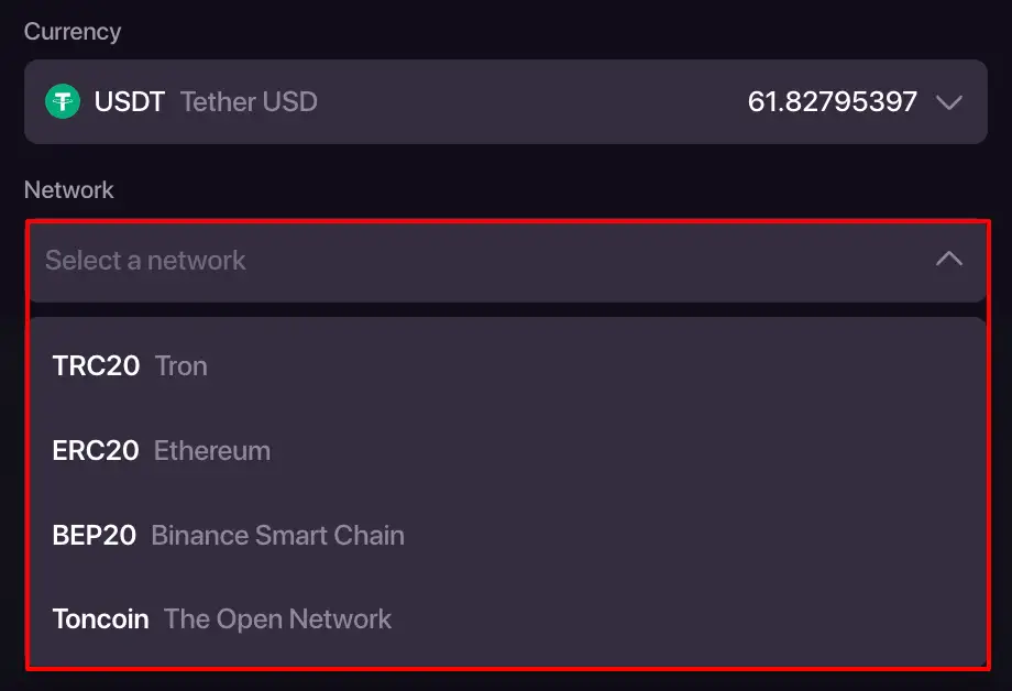 CHEXX cashier or crypto payment interface